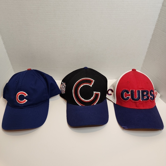 Chicago Cubs Baseball Caps Set